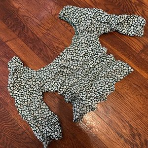 Reformation square neck top